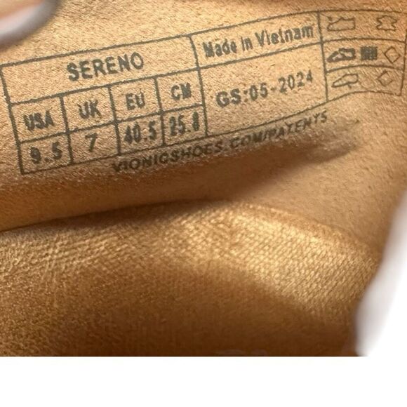 Vionic Sereno Orthodic Comfort Leather Wedge Pump Size 9.5 - Picture 10 of 10